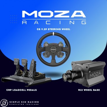 Moza Racing CS V2P Steering Wheel – Sim-Motion US