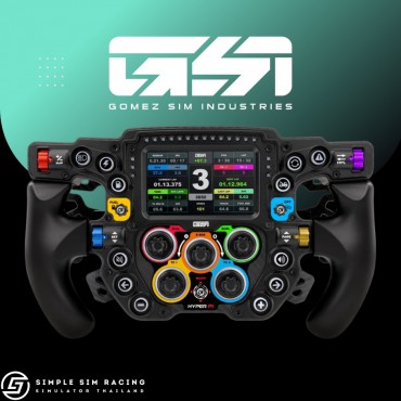 GSI Gomez Sim Industries Hyper P1 Formula Wheel Carbon Fiber 6 Paddles (Prime)