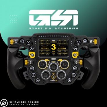 GSI Gomez Sim Industries Hyper P1 Formula Wheel Carbon Fiber 6 Paddles (Luxe)