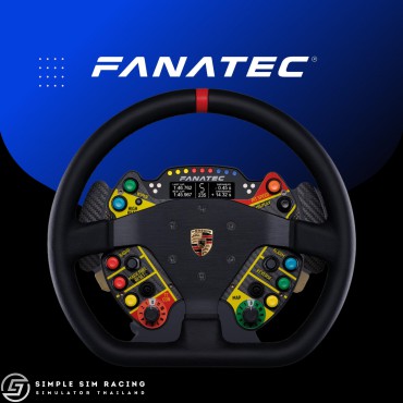 Fanatec Podium Steering Wheel Porsche 911 GT3 Leather