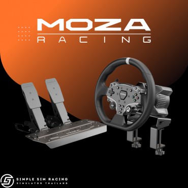 Moza R3 Racing Bundle (2 Pedals)