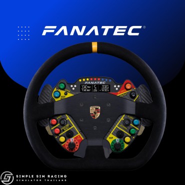 Fanatec Podium Steering Wheel Porsche 911 GT3 R Suede