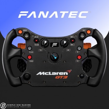Fanatec CSL Elite Steering Wheel Mclaren GT3 V2