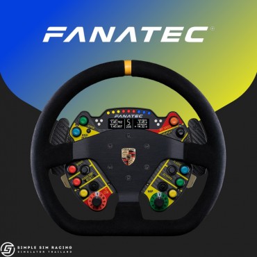 Fanatec Podium Steering Wheel Porsche 911 GT3 Suede