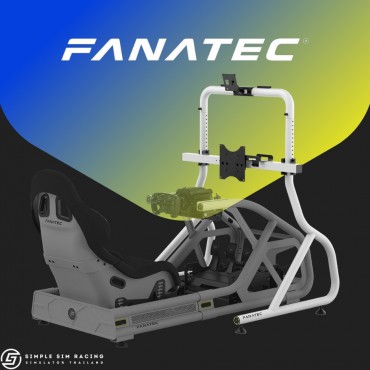 Fanatec Clubsport Cockpit Monitor Stand (White)